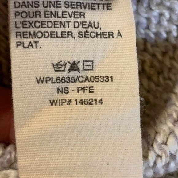 Woolrich Women's 1/4 Quarter Zip Mock Neck Pullover Wool Blend Sweater Size XL - Picture 12 of 15